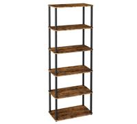 Étagère - HELLOSHOP26 - 5 niveaux - Montage rapide sans outils - Capacité 48 kg - Design contemporain