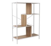 Etagere - HOME DECO FACTORY - Edison - Industrielle - Vintage - Marron et Blanc