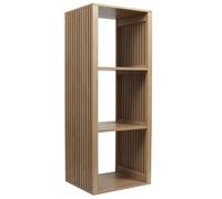 Home Deco Factory Étagère Klaus Modulable 3 cases en bois MDF Marron