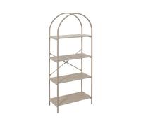 Etagere - HOME DECO FACTORY - Terra Nova - 4 Niveaux - Arche - Blanc et Beige