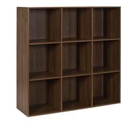 Meuble de Rangement 9 Cases "Tiffany" 99cm Marron