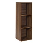 étagère - Home Deco Factory - Tiffany - Modulable - 3 Cases - Marron