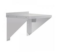 Étagère inox murale pour micro-onde (L)560 x (P)460 mm
