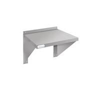 Vogue CB912 étagère de cuisine en acier inoxydable pour micro-ondes Argenté 490 x 560 x 560 mm