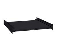 Étagère intermédiaire pour machine à laver Noir 60 x 60 x 8 cm vidaXL