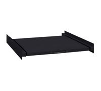 Étagère intermédiaire pour machine à laver - vidaXL - Noir - 60x60x8 cm - Acier robuste - Design compact