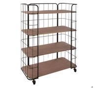 Étagère ""Jordi"" bois et métal H98cm - Atmosphera createur d'interieur