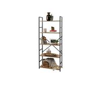 Etagère large 5 niveaux design échelle métal Colorado