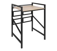 Étagère Lave Linge Kit d'empilage laveuse-sécheuse avec étagère de comptoir | Coin arrondi avec déflecteurs, for machine à laver, sèche-linge et lave-vaisselle