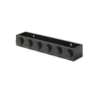 Room Copenhagen Étagère LEGO 5006614 — à poser ou fixer, 6 tenons — Noir