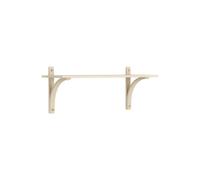 Swedese Étagère Levi à 1 plateau Chêne verni naturel-aluminium. 90 cm
