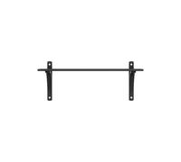 Swedese Étagère Levi à 1 plateau Frêne noirci-aluminium. 90 cm