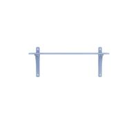 Swedese Étagère Levi à 1 plateau ILKE Blue-aluminium. 90 cm