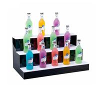 Etagère Lumineuse pour Bouteilles de Liqueur, Étagères for Bouteilles d'alcool et de Whisky avec télécommande for la Maison, Le Bar, Le Salon, Les Accessoires et la décoration(60 * 33 * 31cm)