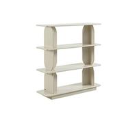 Etagère LUSORIA 3 tablettes MDF Beige 110x115.5x35 cm