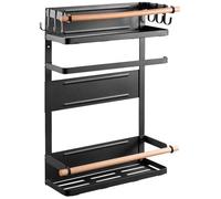 Etagère magnétique - Maclean - MC-910 - Noir - 12kg max - Design contemporain