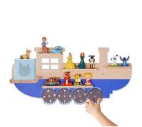 Étagère magnétique, pour Tonie Box et Tonies, Jusqu'à 10-15 Tonies, Murale Étagère pour boîte à Musique pour Enfant, Forme du