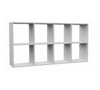 ÉTAGÈRE MALAX 2X4 BLANC