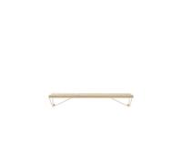 Étagère Maze Pythagoras XS 12x41cm Gris cendré/ Rose