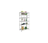 Étagère métallique 6 niveaux - SIMON RACK - KIT SIMONCLICK MINI - Galvanisé - 2500 x 800 x 400 mm