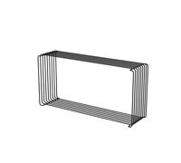 Étagère Métallique Extensible Panton 05 - Noir 70 cm x 18,8 cm