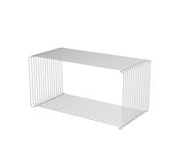 Étagère Métallique Extensible Panton 43-Chrome 70 cm x 34,8 cm