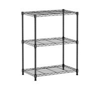 Étagère métallique noire - 60 x 35 x 77 cm - 120 kg | Royal Catering