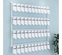 Étagère métallique Robuste pour comptoir, présentoir à Bijoux, Snacks et Chaussettes, avec étagère réglable. Idéale pour Les commerces, supermarchés et la Maison. Construction Durable et antirouille