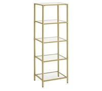 Étagère meuble de cuisine rangement 5 niveaux 30 x 40 x 124,5 cm colonne salle