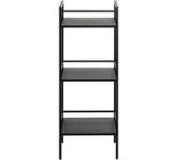 Etagère, Meuble étagère en métal coloris noir - longueur 35 x profondeur 25 x hauteur 95 cm - PEGANE - Noir G