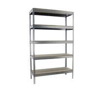 Étagère mobile charge moyenne 400kg - 2500x1500x450 - 5 niveaux Bois - SIMON RACK - 8435104957837