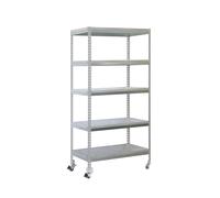 Étagère mobile de jardin - 2115x1000x600 - 5 niveaux Galvanisé - SIMON RACK - 8435104988107