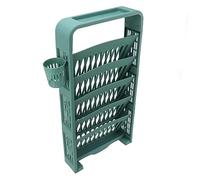 Étagère Mobile Porte-gobelet d'eau Support de Livre à côté du Bureau Rouleau Conception Gain de Place pour Le Bureau (Green)