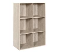 Étagère Modulable 6 Cases "Pietra" 66cm Beige