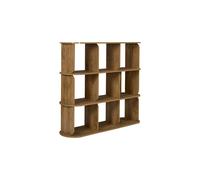 Étagère Modulable 9 Cases "Heritage" 111cm Marron