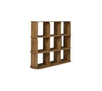 Étagère Modulable 9 Cases "Heritage" 111cm Marron