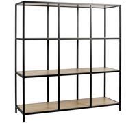 Étagère Modulable 9 Cases "Loka" 105cm Naturel