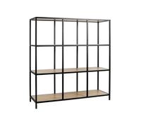 Etagère modulable 9 cases métal Loka