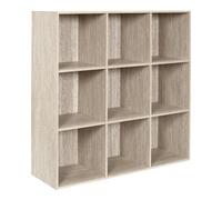 Étagère Modulable 9 Cases "Pietra" 99cm Beige