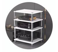 Étagère multi-niveaux HiFi AV pour tourne-disques et appareils audio avec pieds absorbant les chocs - Organisez et protégez vos composants audio et vidéo