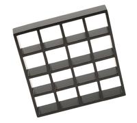 Étagère multifonction à 16 compartiments pour maisons de poupée, amateurs de meubles et collectionneurs miniatures, accessoires de collection