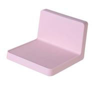 Étagère murale 10 x 10,5 x 7,5 cm - Adhésif puissant - Pour cosmétiques - Étagères de rangement murales pour salle de bain - Sans perçage - Acrylique épais - Accessoires de salle de bain pour dortoirs