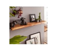 Etagère murale 115x25x4 cm en acacia massif