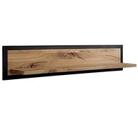 Étagère Murale 170x22cm - Bois Massif de chêne Sauvage huilé (Bois Naturel) - VILLANDERS #115