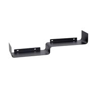 Créateur d'intérieur - Etagère Murale 2 Niveaux en Métal "Emilio" 50cm Noir