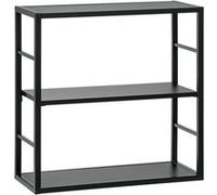 Etagère Murale 2 Niveaux "Switch III" 60cm Noir