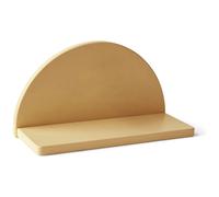 Kid's Concept Étagère Star cercle avec stickers Moutarde