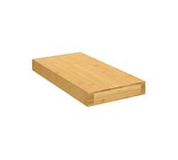 Étagère murale 40x20x4 cm bambou Naturel bambou G