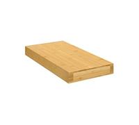 Étagère murale 40x20x4 cm bambou Naturel bambou G