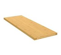 vidaXL Étagère murale en bambou 60 x 20 x 1,5 cm